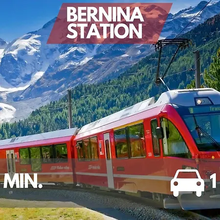 1min From Bernina Express - Mountain View - Ac - Wifi Tirano